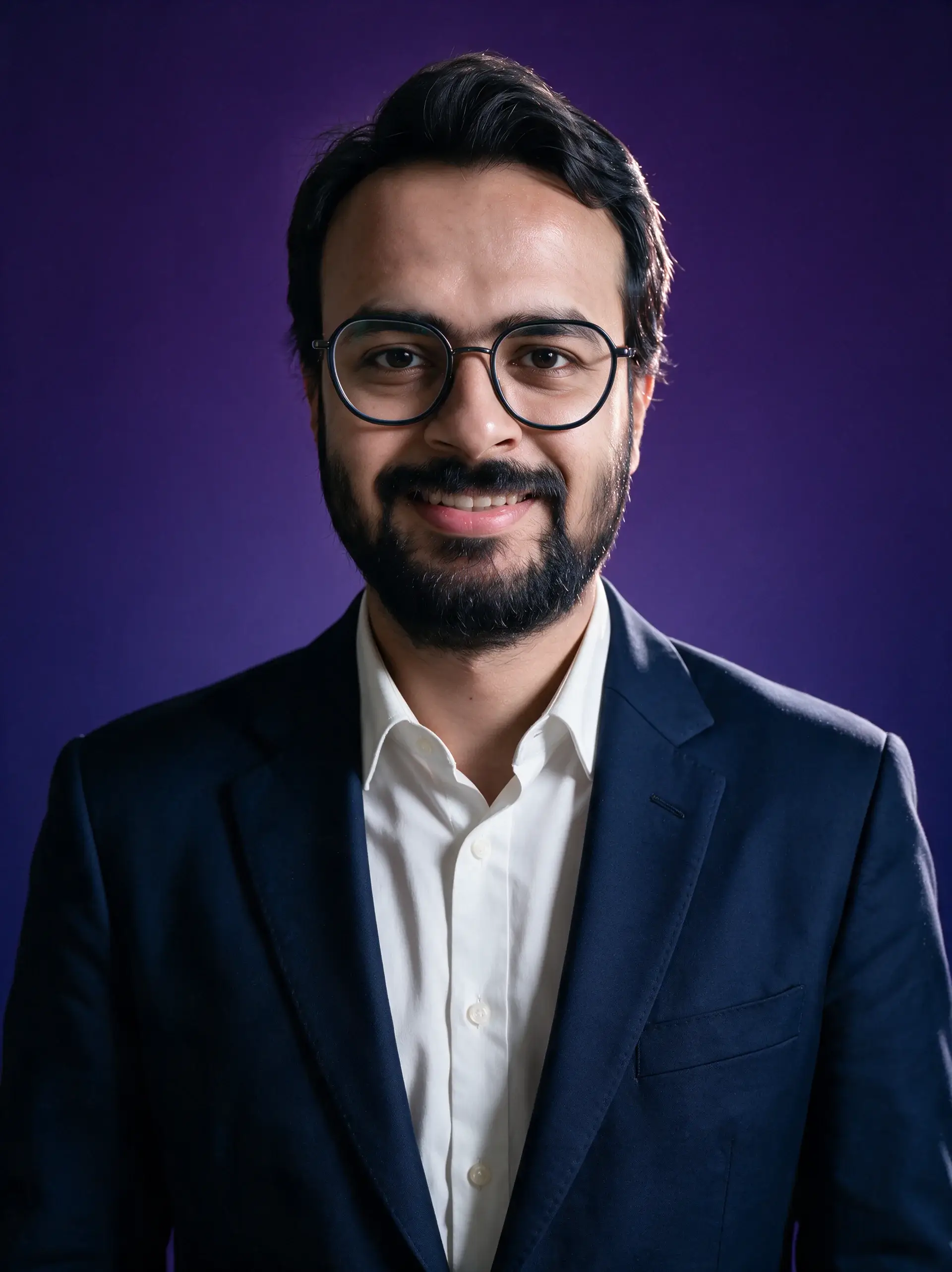 Abstract portrait representing Kashan Shah